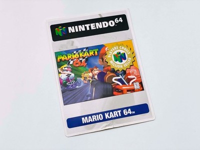 Mario Kart 64 (Player's Choice) (N64) VIDPro Card [5x7 CARD ONLY] *AUTHENTIC