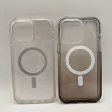 2- iPhone 12 Clear Sparkle Case compatible with Mag Safe Otterbox Other Brand