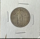 1929 Standing Liberty Quarter Circulated 90% Silver - No Reserve