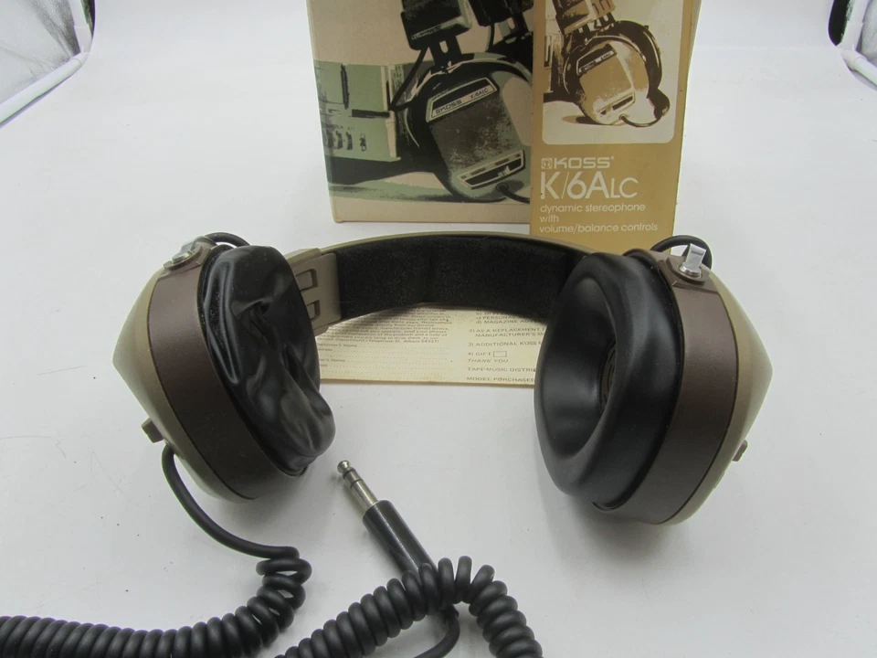 Koss K/6ALC dynamic Stereophone - Headphones - untested - Image 4 of 4