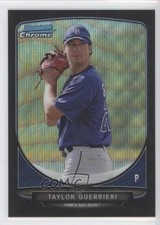 2013 Bowman Draft Top Prospects Chrome Black Wave Refractor Taylor Guerrieri 2x8