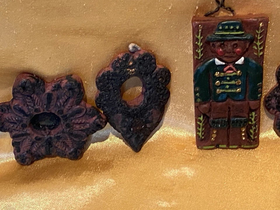 Wachs-Christbaumschmuck, 11 Teile - Bild 3 von 3