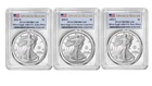 2025 W/P/S Silver Eagle $1 Army/Marine/Navy Privy PCGS PR70DCAM Advanced Release