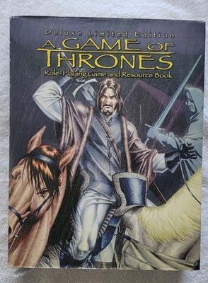 Game of Thrones RPG Deluxe Limited Edition #1728 Complete w Map