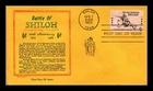 US COVER BATTLE OF SHILOH CIVIL WAR CENTENNIAL FDC SCOTT 1179 KHOL KRAFT CACHET