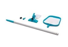 USEDOPEN BOX INTEX Cleaning Maintenance Swimming Pool Kit with Vacuum and Pole