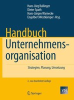 Handbuch Unternehmensorganisation Hans-JöRg Bullinger