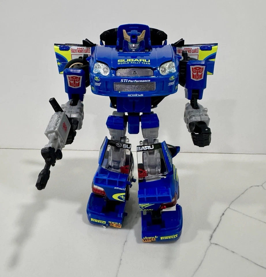 Alternadores Smokescreen Subaru Impreza Transformers 100% completos Hasbro Foto 2 de 4