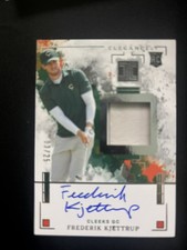 2025 Panini Impeccable Liv Golf Elegance Mem/Auto Frederik Kjettrup #EMA-FK /25