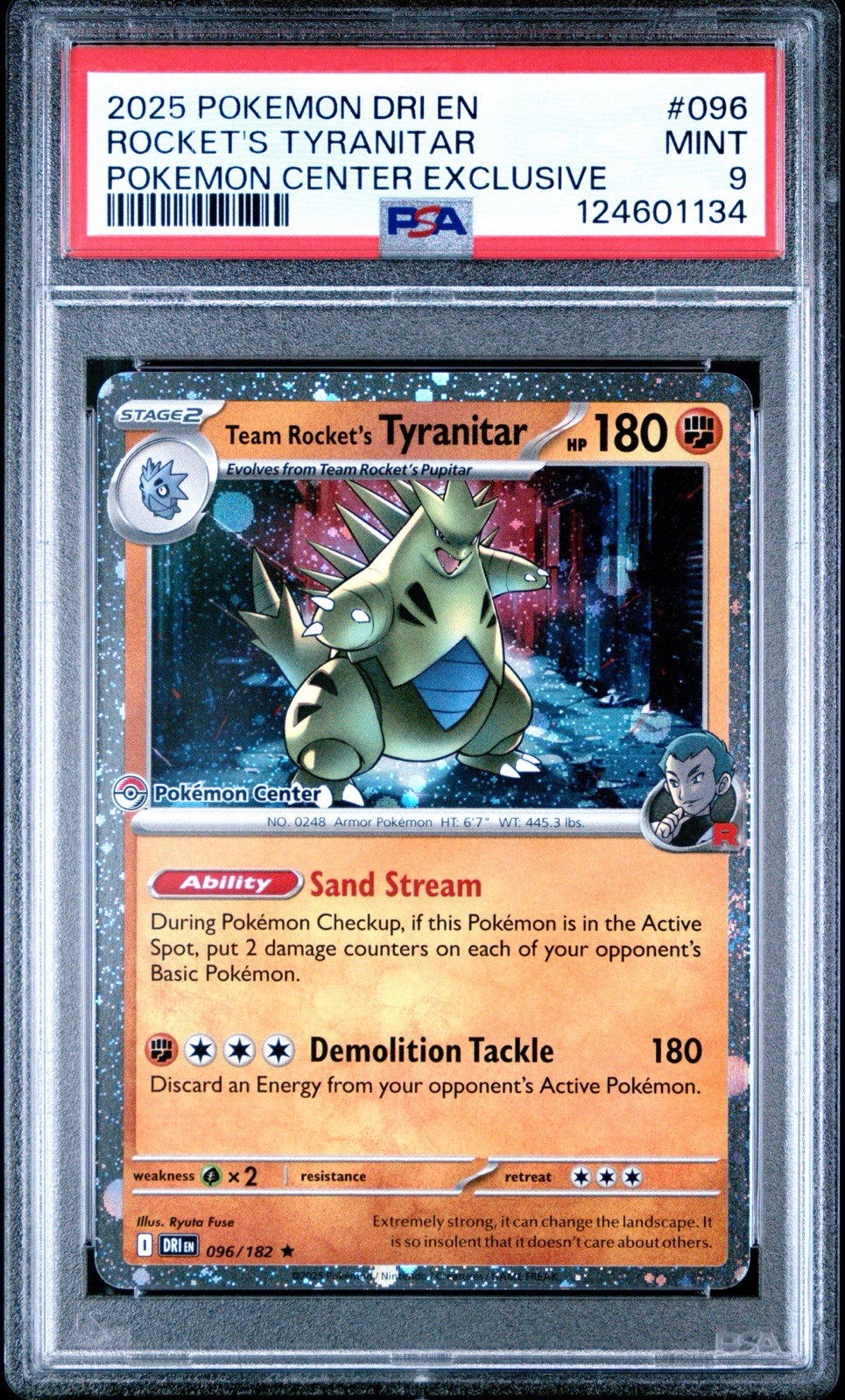 2025 POKEMON DESTINED RIVALS POKEMON CENTER #096 TEAM ROCKET'S ...