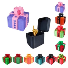 Annoying Middle Finger Gift Box, A Middle Finger Box, Gag Prank Case with Screws