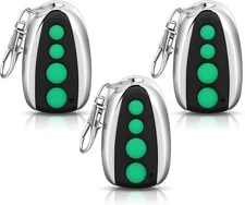 Kingdder 3 Pcs Garage Door Remote Compatible with M12 Multicolor 