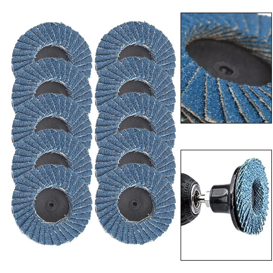 2-Inch Button Small Louver Mini Louver Polishing Pad Nylon Pad Sand Disc Set - Image 2 of 4