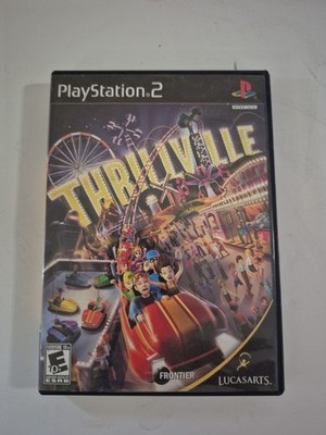 Thrillville Off The Rails (PlayStation PS2 2005) Rollercoaster Complete TESTED