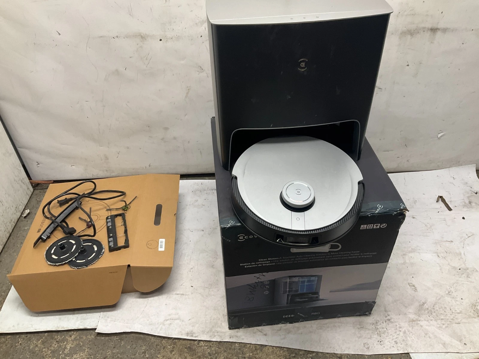 ECOVACS Deebot X1 Turbo Robot Vacuum Cleaner and Mop Parts Only T