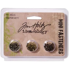 Tim Holtz ~ MINI FASTENERS ~ Idea-ology Brads