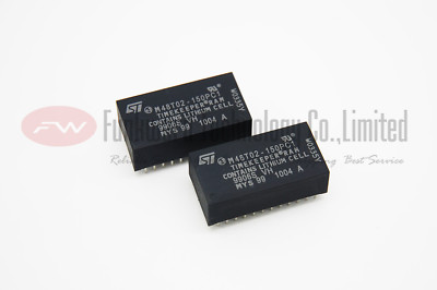 STMicroelectronics M48T02-150PC1 M48T02 TIMEKEEPER RAM 16K 5V 150NS DIP24 x 1PC