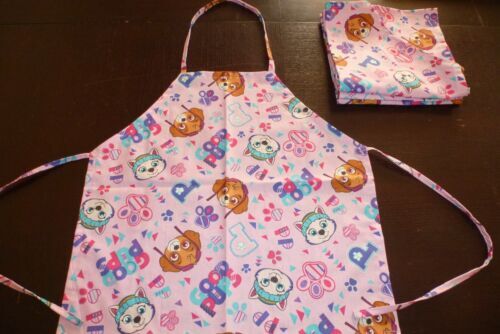 NEW Character Aprons Smock Boys Girls Size 3T 4T 5T 4 5 - Fits Child Aged 3 to 6 - Picture 22 of 43