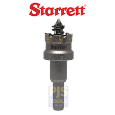 Image of Starrett SM25 25mm TCT tungsten carbide holesaw for stainless steel inox sheet