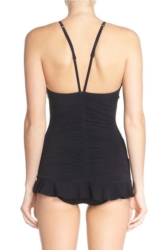 NWT Profile by Gottex V-Neck Ruched Swimdress Women's Swimsuit Choose Size/Color - Image 3 of 4