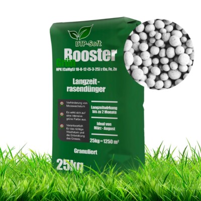25kg Rasendnger Anti-Moos Grn Booster gesunde Rasen Stickstoff Turbo  Granulat | eBay.de