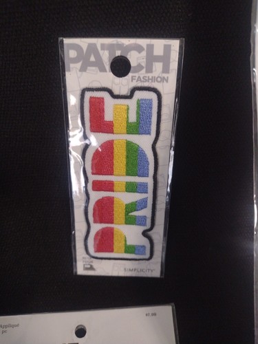 IRON-ON PATCH embroidered COLORFUL LGBTQ+ GAY PRIDE RIGHTS CRAFTS EMBLEM LOT!!! - Picture 11 of 11