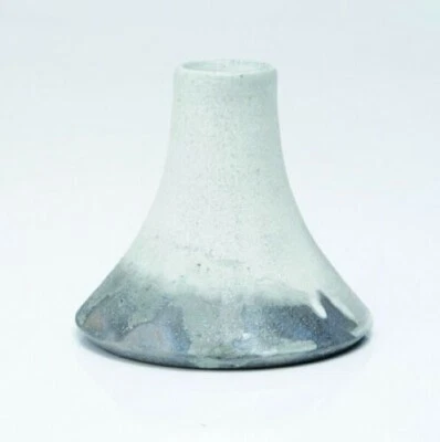 Waon Shigaraki Fuji Blumenvase Antik Topfwaren Flasche Japan - Bild 1 von 4