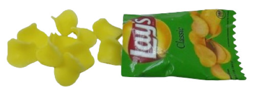 Patatas fritas clásicas Play Food realista en miniatura