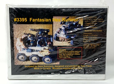 Global Games Legions of Steel - #3395 Fantasian Hex Runner Model Kit SEALED