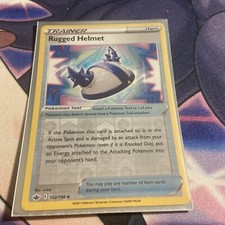 Rugged Helmet 152/198 - Chilling Reign - Reverse Holo - PACK FRESH Pokemon TCG