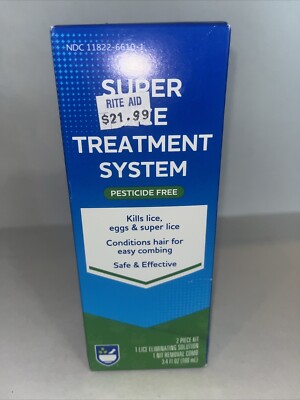 Rite Aid Super Pesticide Free Live Treatment System + Comb Exp 5/25