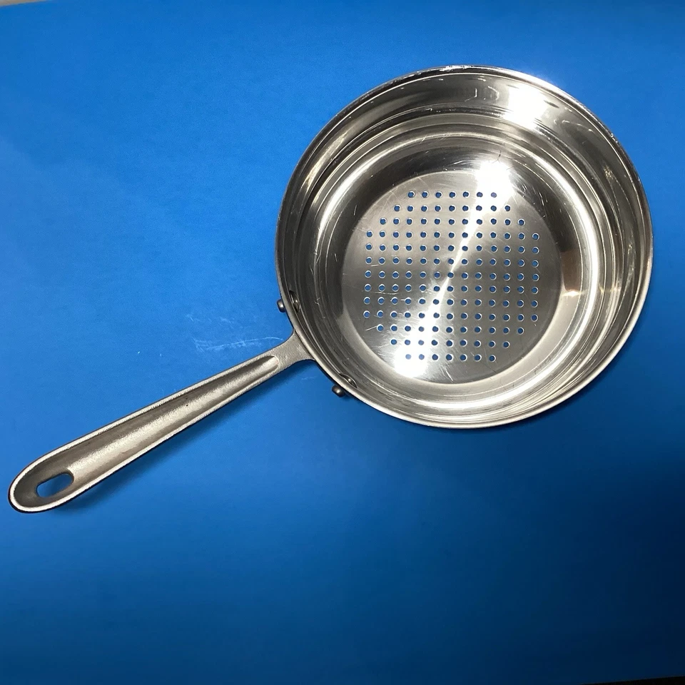 "Inserto colador de 8,5"" de diámetro todo revestido equipado para cacerolas de 3 y 4 cuartos" Foto 3 de 4