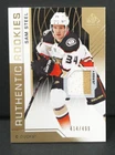 2018-19 SP Game Used Authentic Rookies Gold Jersey Sam Steel 414/499 Ducks #117