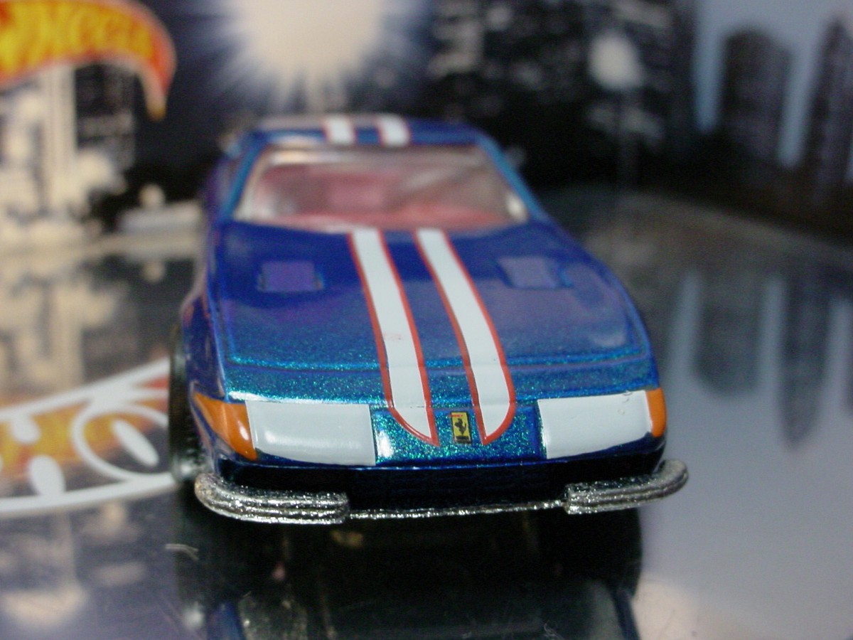 ホットウィール GARAGE フェラーリ365 GTB4 デイトナ Hot Wheels Garage Ferrari 365 GTB4 Daytona Blue Real Riders