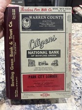 1965 Carons Directory Hardcover Bowling Green  Warren County Kentucky Vintage