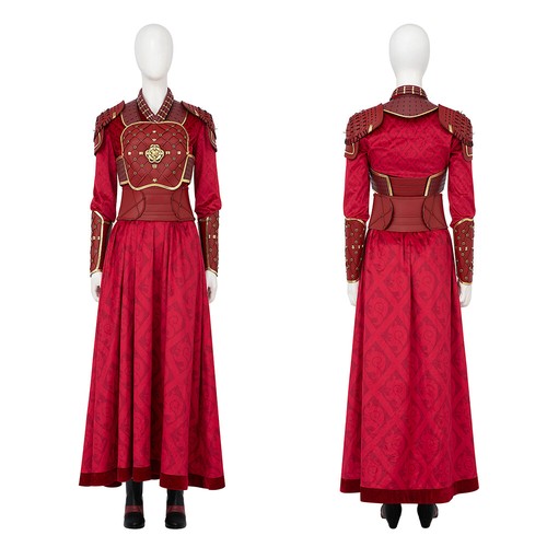 What If Season 2 Hela Cosplay Costume Red Battle Suit Halloween outifts Uniform