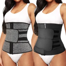 Fajas Colombian Body Girdles Waist Trainer Abdomen Sweat Sauna Shaper Fat Burner