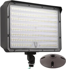 150W Outdoor LED Flood Light Dusk to Dawn with Knuckle, 21000LM 1500W Equivalent