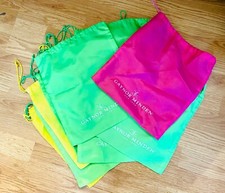 Seventeen Gaynor Minden shoe bags, different colors, sold as a lot.
