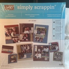 Stampin Up At Home Simply Scrappin 12 x 12 Scrapbook Kit