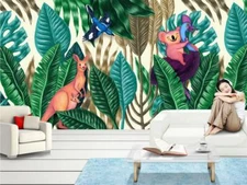 3D Kangaroo Koala KEP6164 Wallpaper Mural Self-adhesive Removable Sticker Kay
