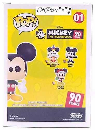 Funko Pop 90th Anniversary Pink And Purple Mickey Mouse #1 Funko Shop Exclusive - Bild 2 von 6