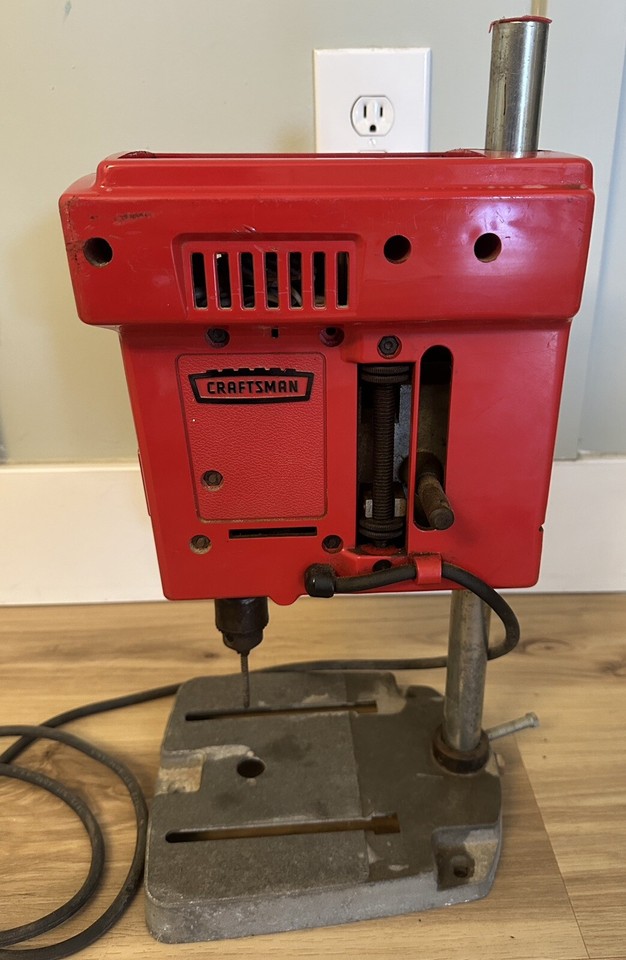 Vintage SEARS CRAFTSMAN 3/8" Portable Drill Press Model 315.11970