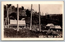 Hamilton County. Blue Mountain House In 1874, New York Real Photo Postcard RPPC