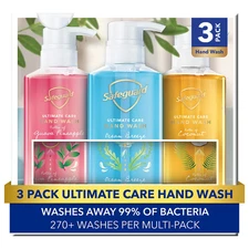 Safeguard Ultimate Care Hand Wash, Variety Pack, 15.5 fl. oz., 3 pk.