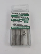 Rotozip Tilecut 1/8 In. Carbide Zip Bit Contractor Pack (10-Pack) Rotozip