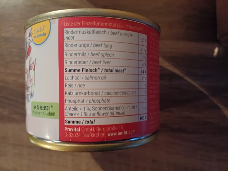 Anifit junior 5x 200 gramm und Platinum chicken np 35 euro - Bild 3 von 3