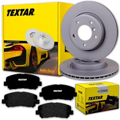 TEXTAR BREMSSCHEIBEN 320mm + BELÄGE VORNE für MITSUBISHI L200 + PAJERO SPORT 3