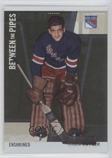2002-03 ITG Be A Player Between the Pipes Enshrined Chuck Rayner #116 HOF 0f8