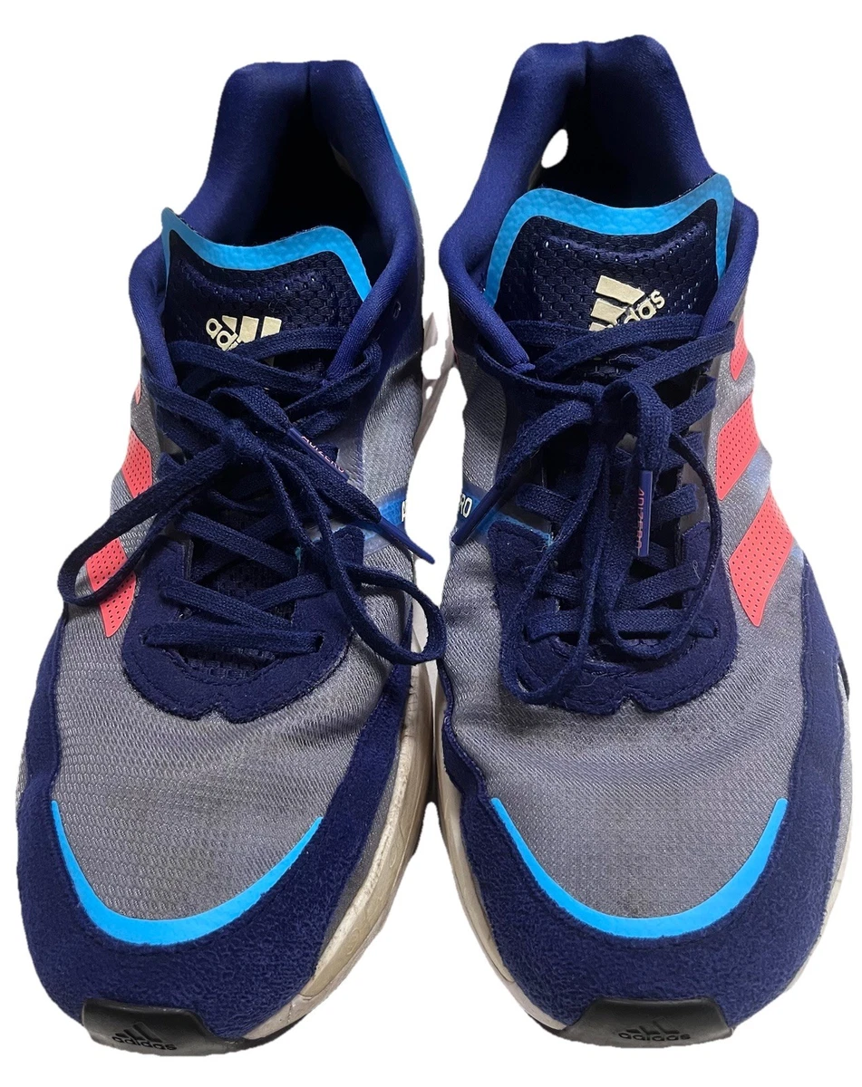 Adidas Adizero Boston 10 M Indigo Blue Turbo for sale | eBay